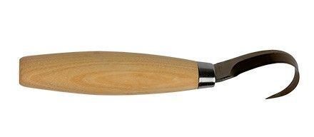 Нож Morakniv Hook Knife 164 Right Hand ложкорез, сталь Sandvik 12C27, рукоять береза